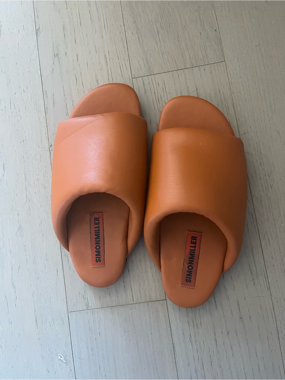 Simon Miller Sepia Brown Slide Sandal - Picture 4 of 5